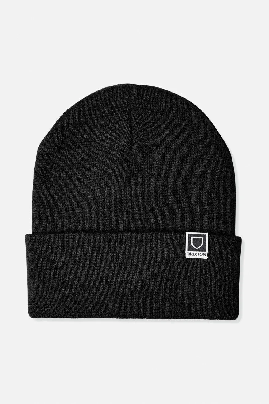 Harbor Beta Watch Cap Beanie - Black