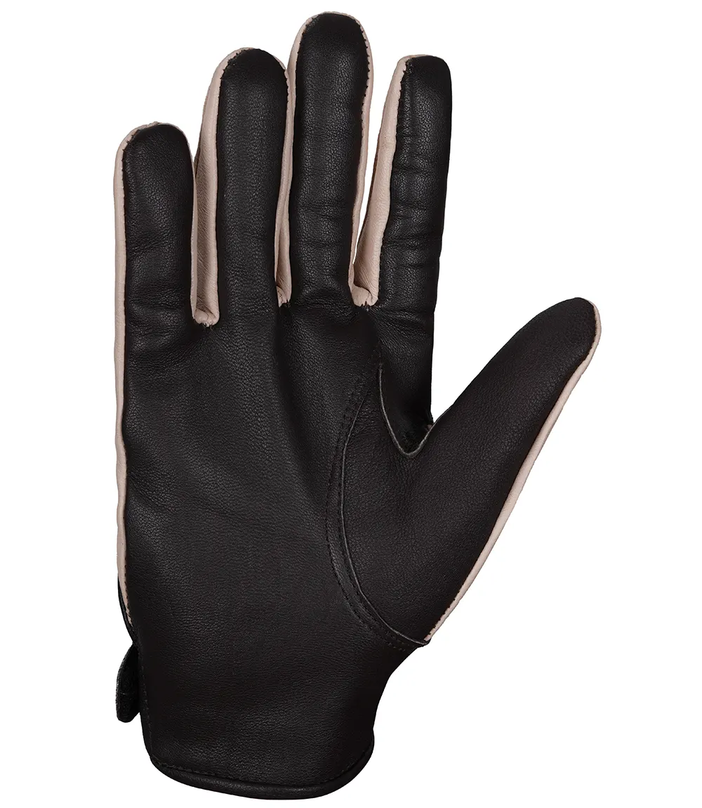 Harrison Men's Beige Leather Gloves