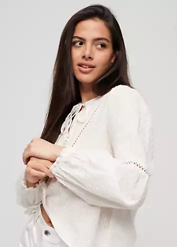 Ibiza Long Sleeve Beach Blouse by Superdry | Look Again