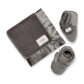 Infant UGG Bixbee Bootie And Lovey Blanket Set