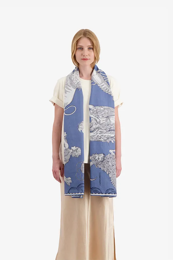 Inoui Editions ASTROLOGIE DENIM SCARF