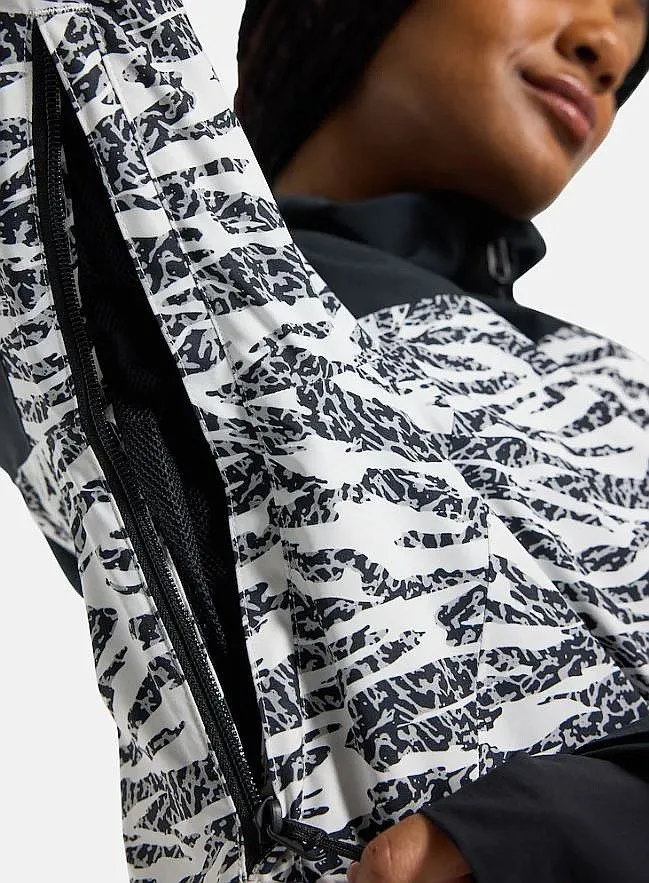 jacket Burton Prowess 2.0 2L - True Black/Zebra Camo - women´s