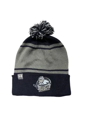 Jacksonville Icemen Under Armour Grey/Navy Beanie