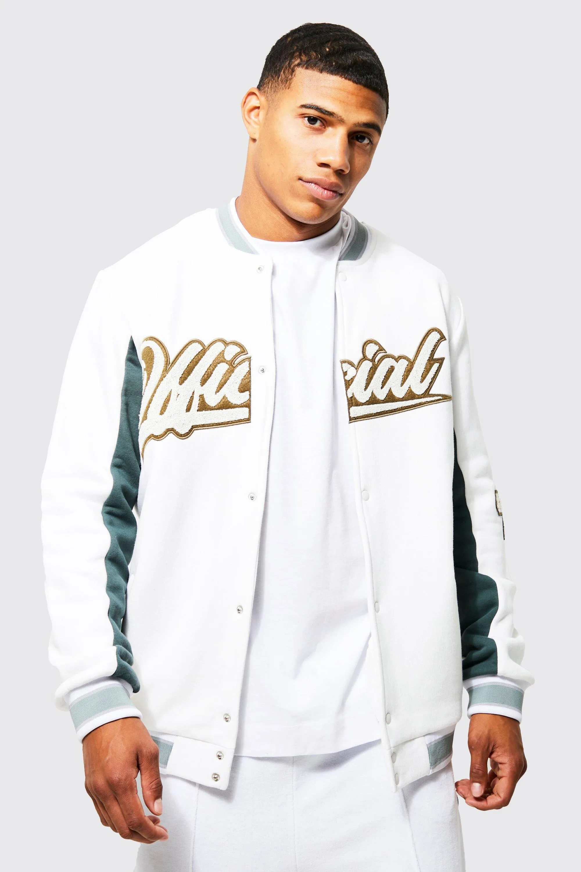 Jersey Varsity Jacket