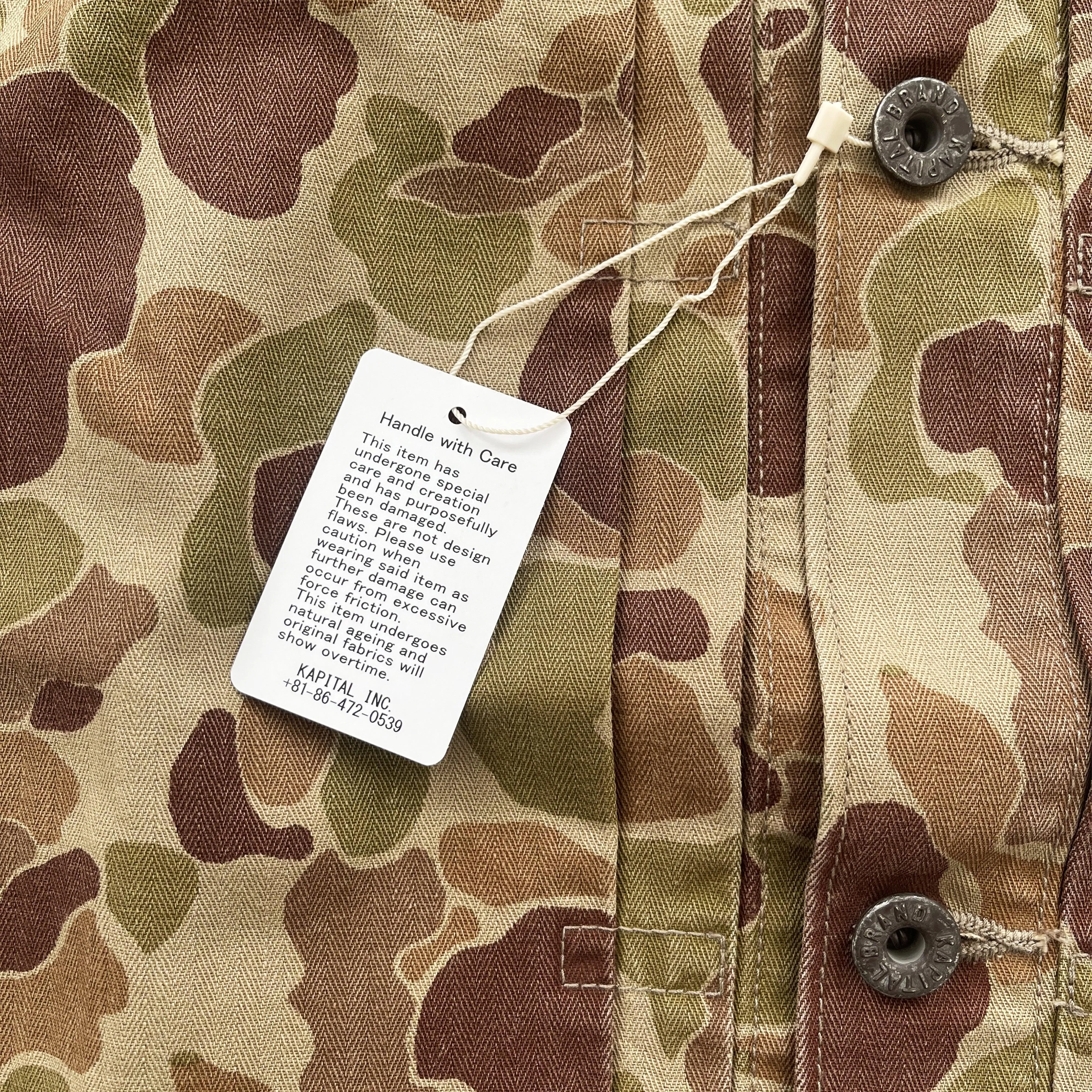 Kapital Camouflage Cotton Twill Jacket