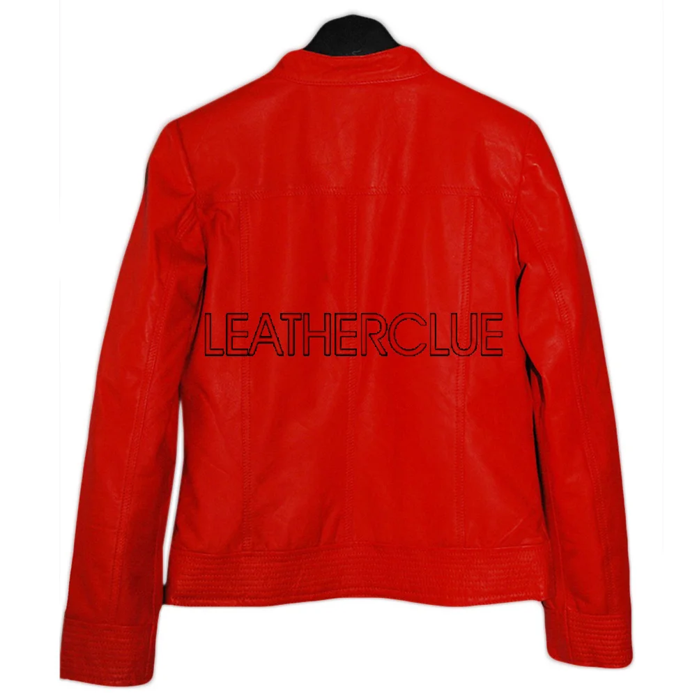 Leather Ladies Jacket