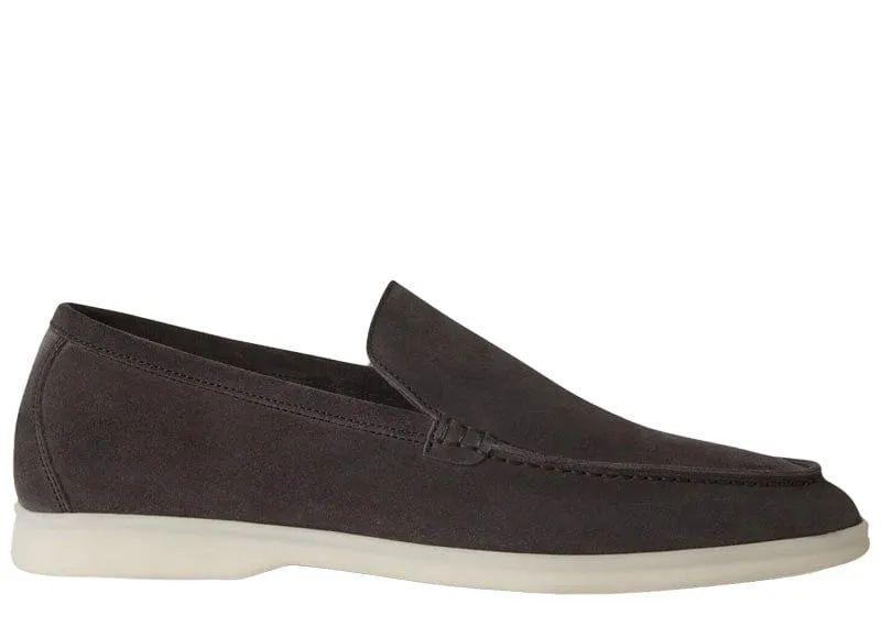 Loro Piana Summer Walk Moccasins Black