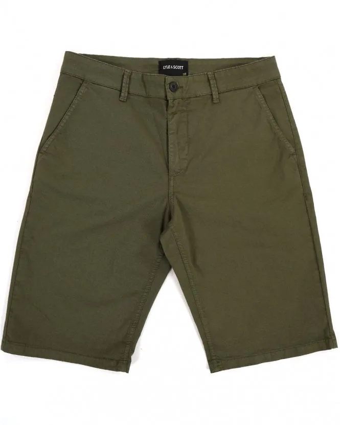 Lyle & Scott Anfield Chino Shorts Green