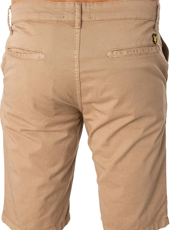 Lyle & Scott Anfield Chino Shorts - Sand