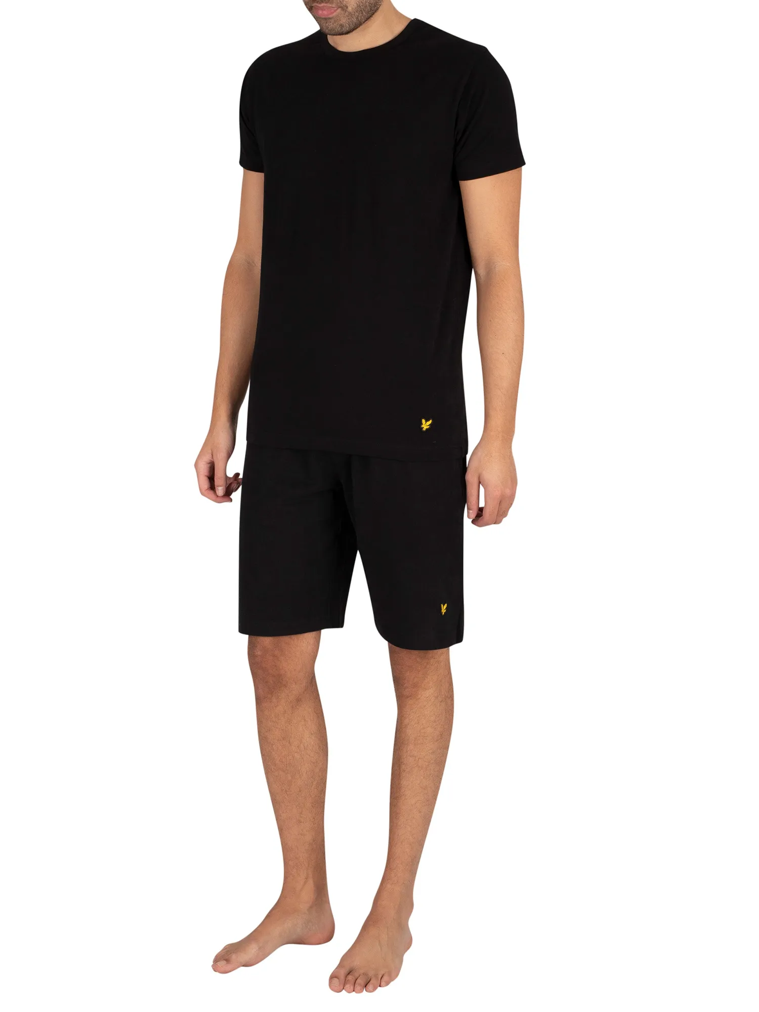 Lyle & Scott Charlie Pyjama Set - Black