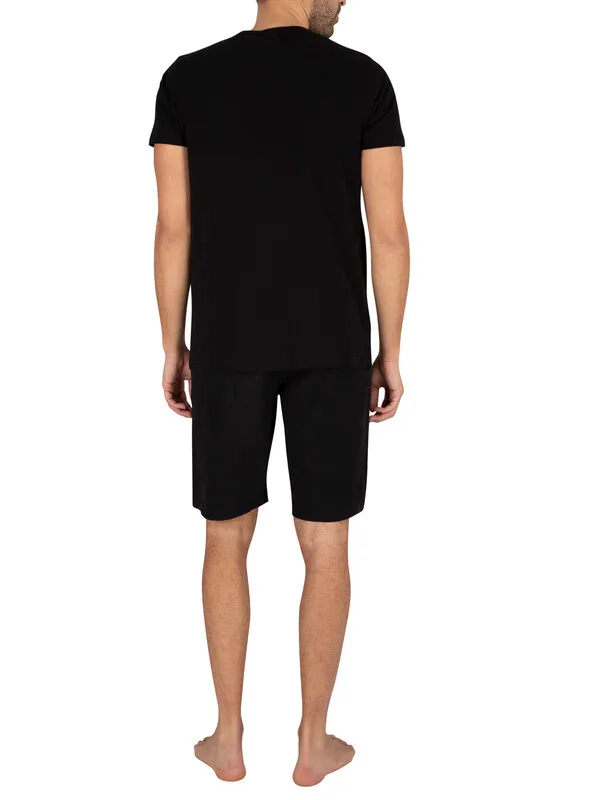 Lyle & Scott Charlie Pyjama Set - Black