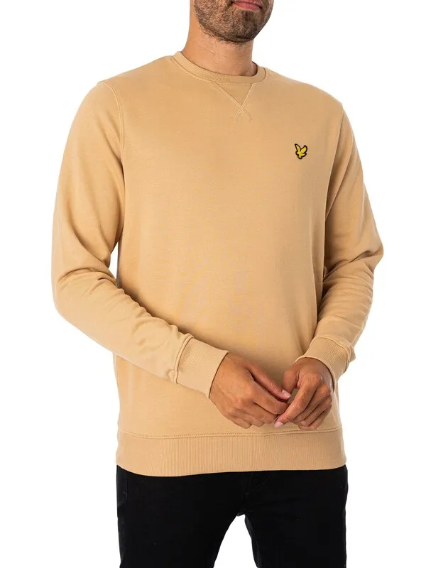 Lyle & Scott Crew Sweatshirt - Cairngorms Khaki