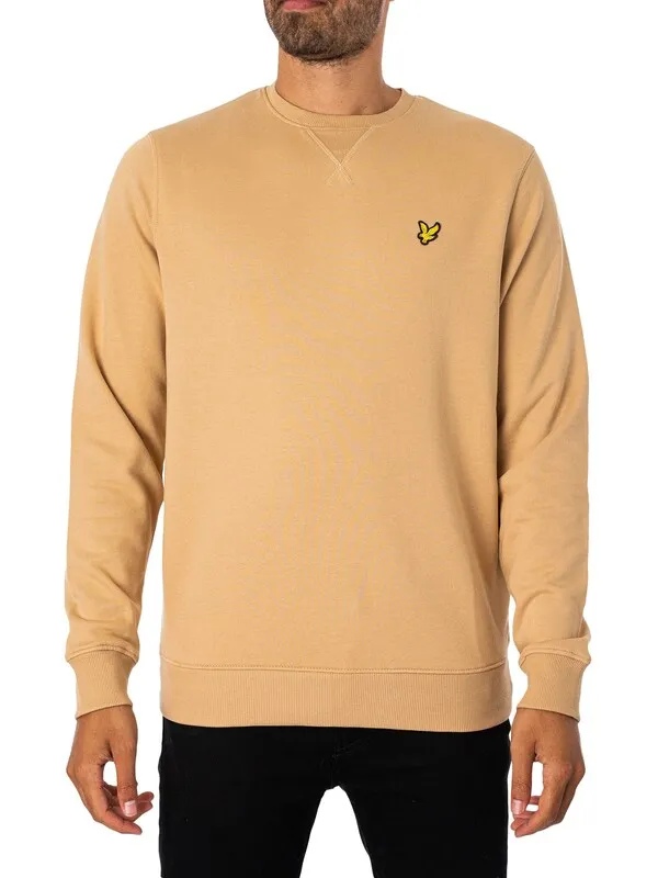 Lyle & Scott Crew Sweatshirt - Cairngorms Khaki