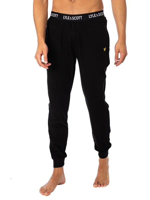 Lyle & Scott Grey Longsleeved Pyjama Set - Black