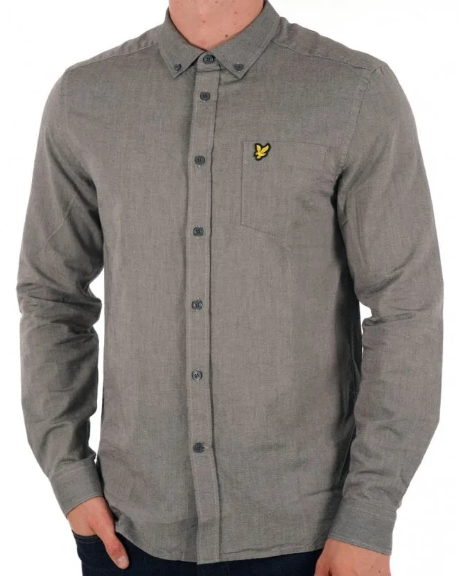 Lyle & Scott Lightweight Oxford Shirt Cove/Mountain Moss