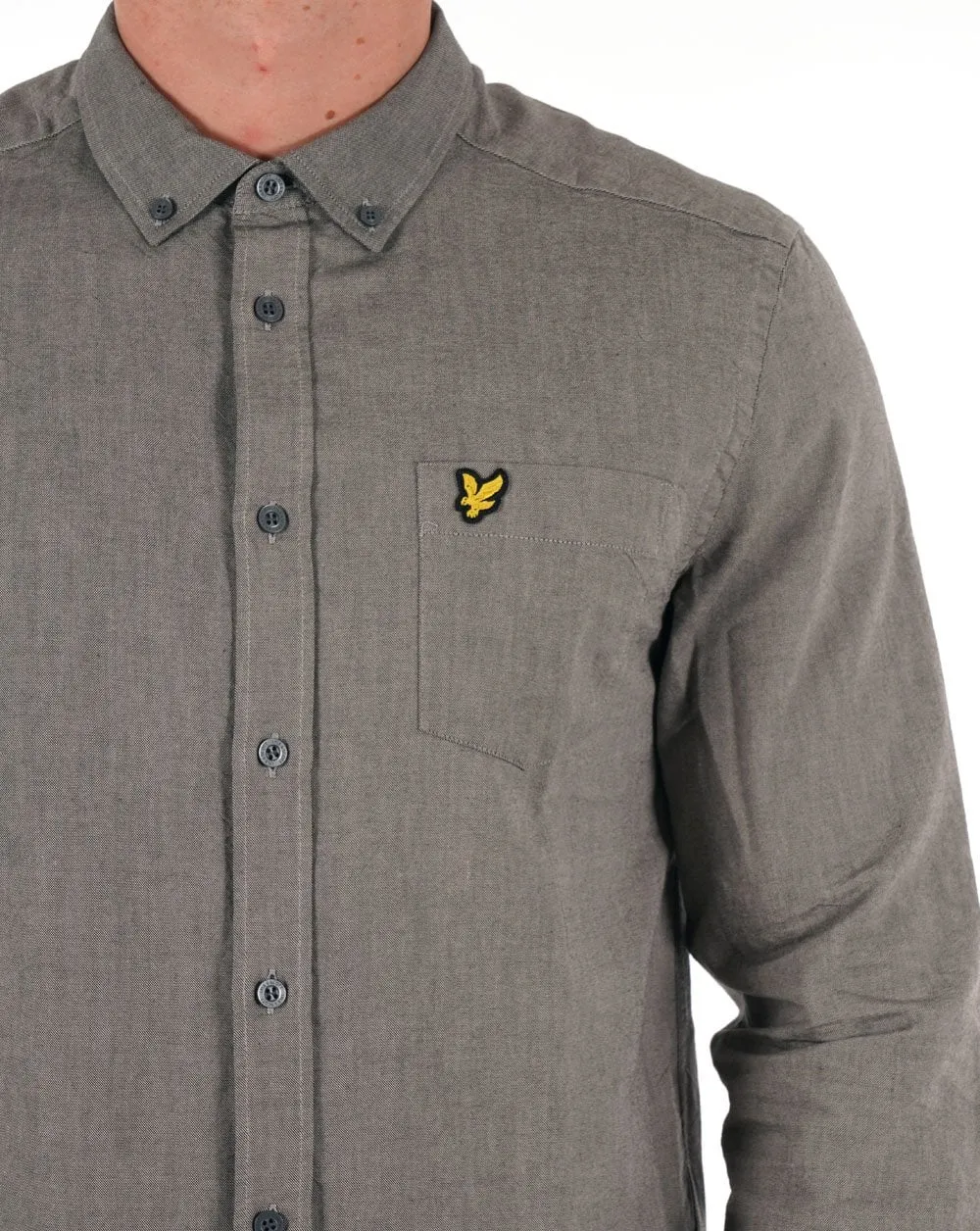 Lyle & Scott Lightweight Oxford Shirt Cove/Mountain Moss