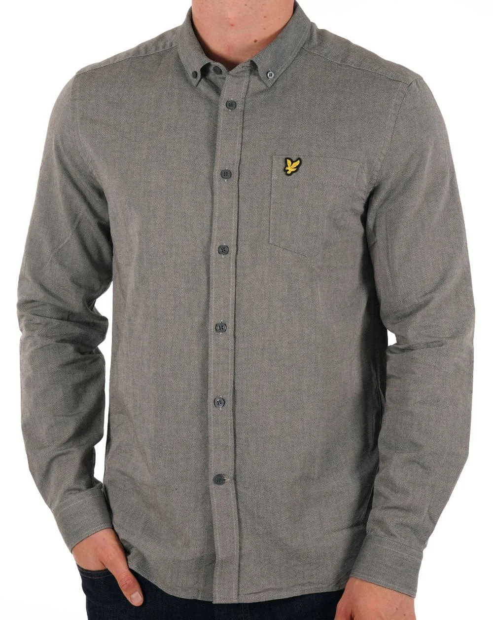 Lyle & Scott Lightweight Oxford Shirt Cove/Mountain Moss