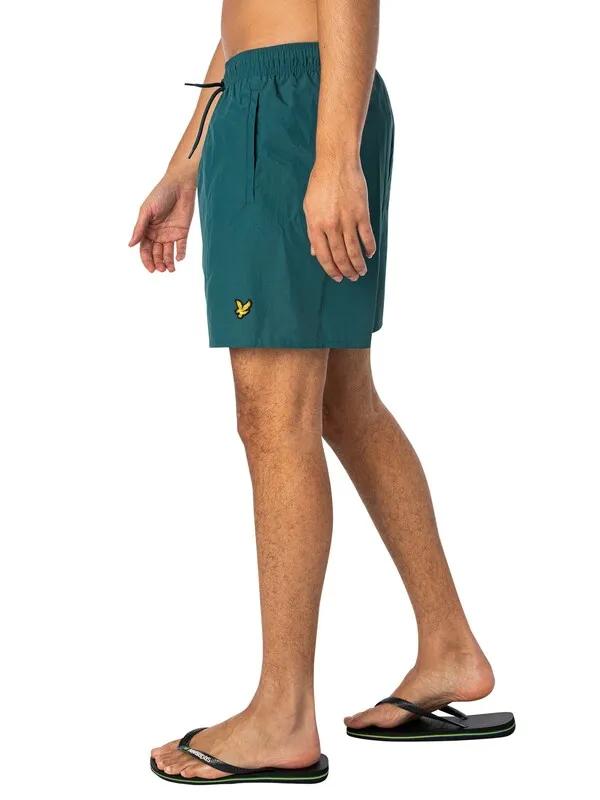 Lyle & Scott Plain Swimshorts - Malachite Green