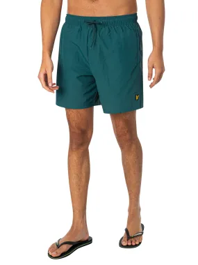 Lyle & Scott Plain Swimshorts - Malachite Green