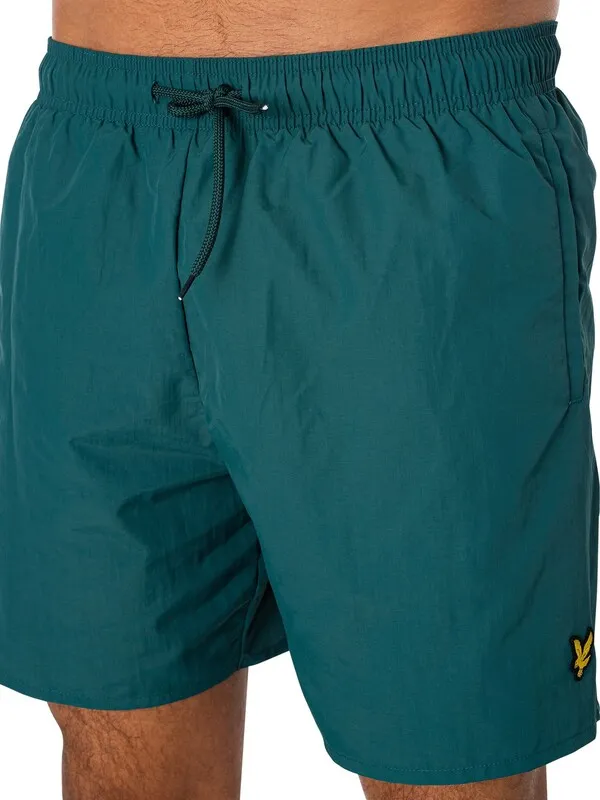 Lyle & Scott Plain Swimshorts - Malachite Green