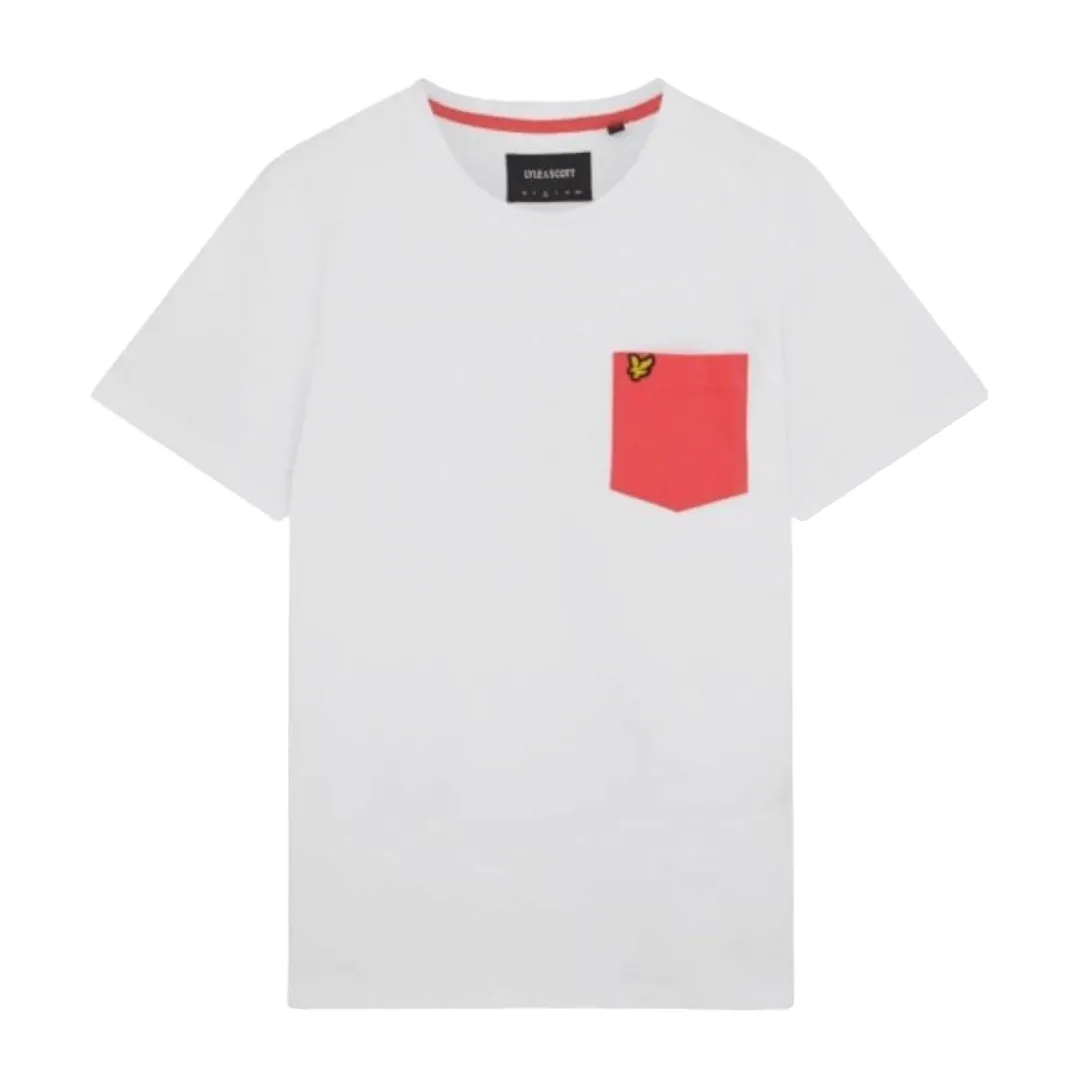 Lyle and Scott Contrast Pocket T-shirt