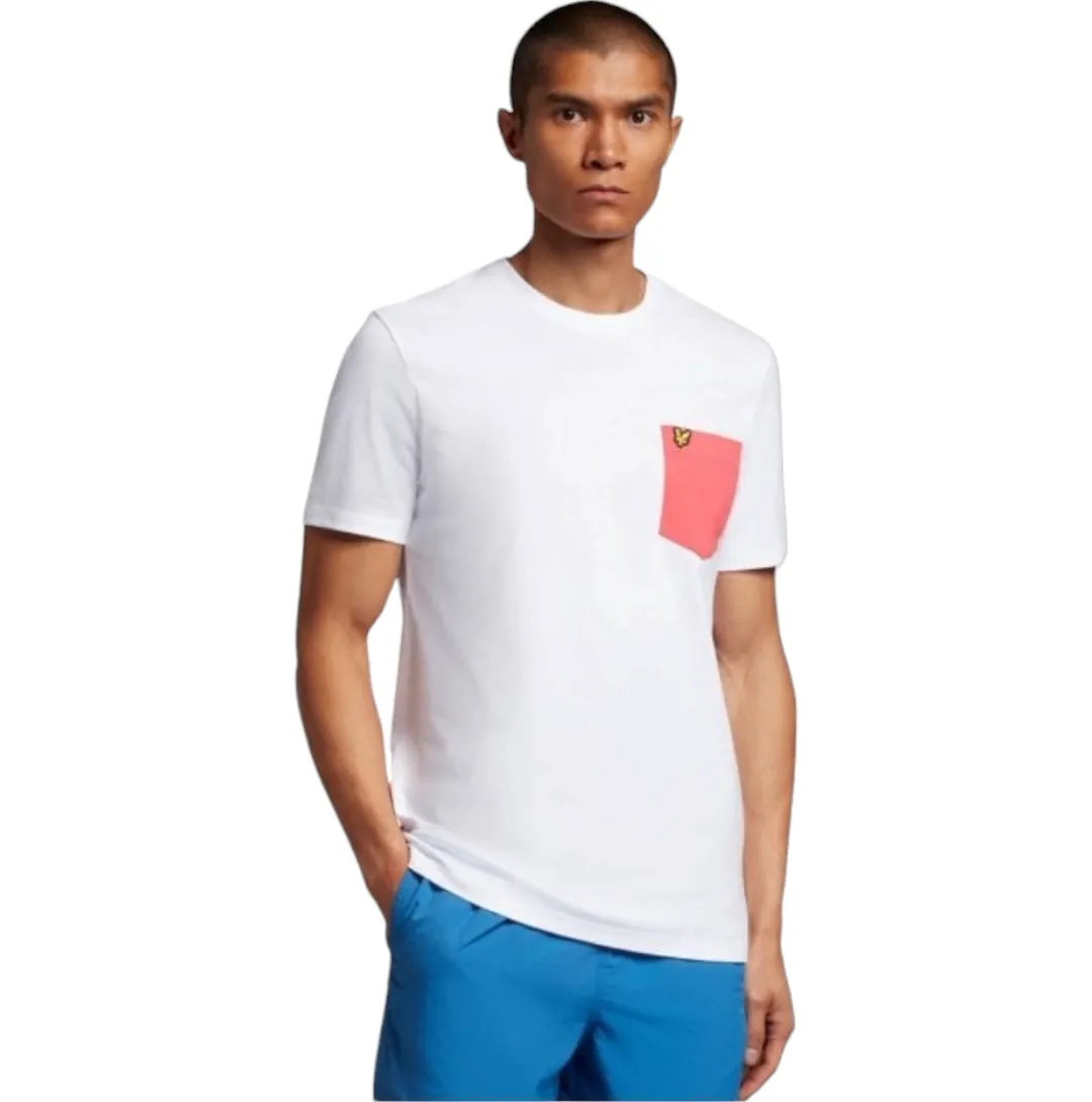 Lyle and Scott Contrast Pocket T-shirt