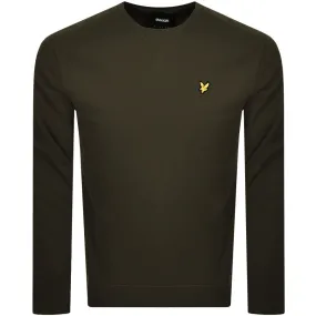 Lyle And Scott Crew Neck Sweatshirt Green