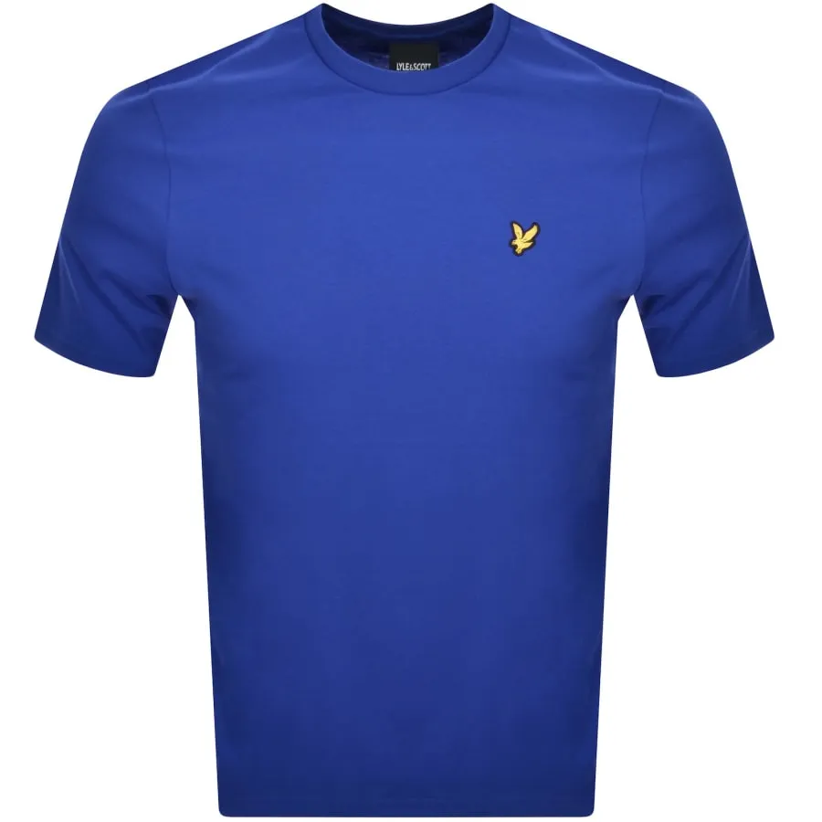 Lyle And Scott Crew Neck T Shirt Blue