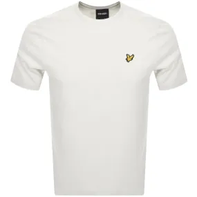 Lyle And Scott Crew Neck T Shirt Off White