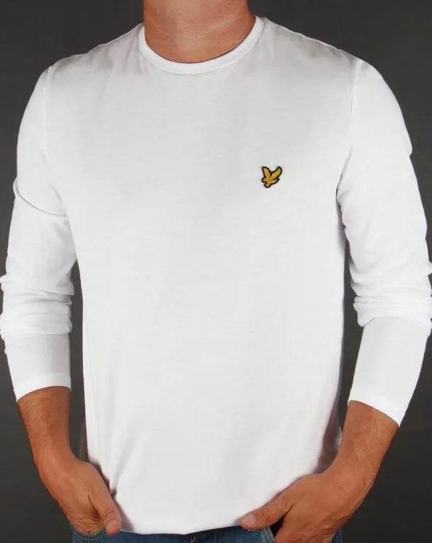 Lyle And Scott Long Sleeve T-shirt White