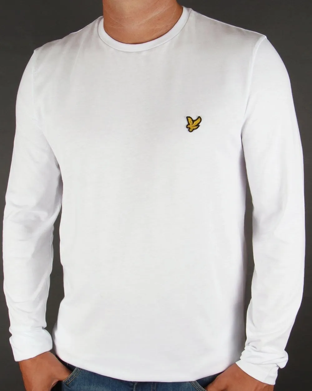 Lyle And Scott Long Sleeve T-shirt White