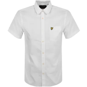 Lyle And Scott Plain Poplin Shirt White