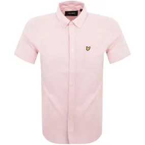 Lyle And Scott Short Sleeve Shirt Pink