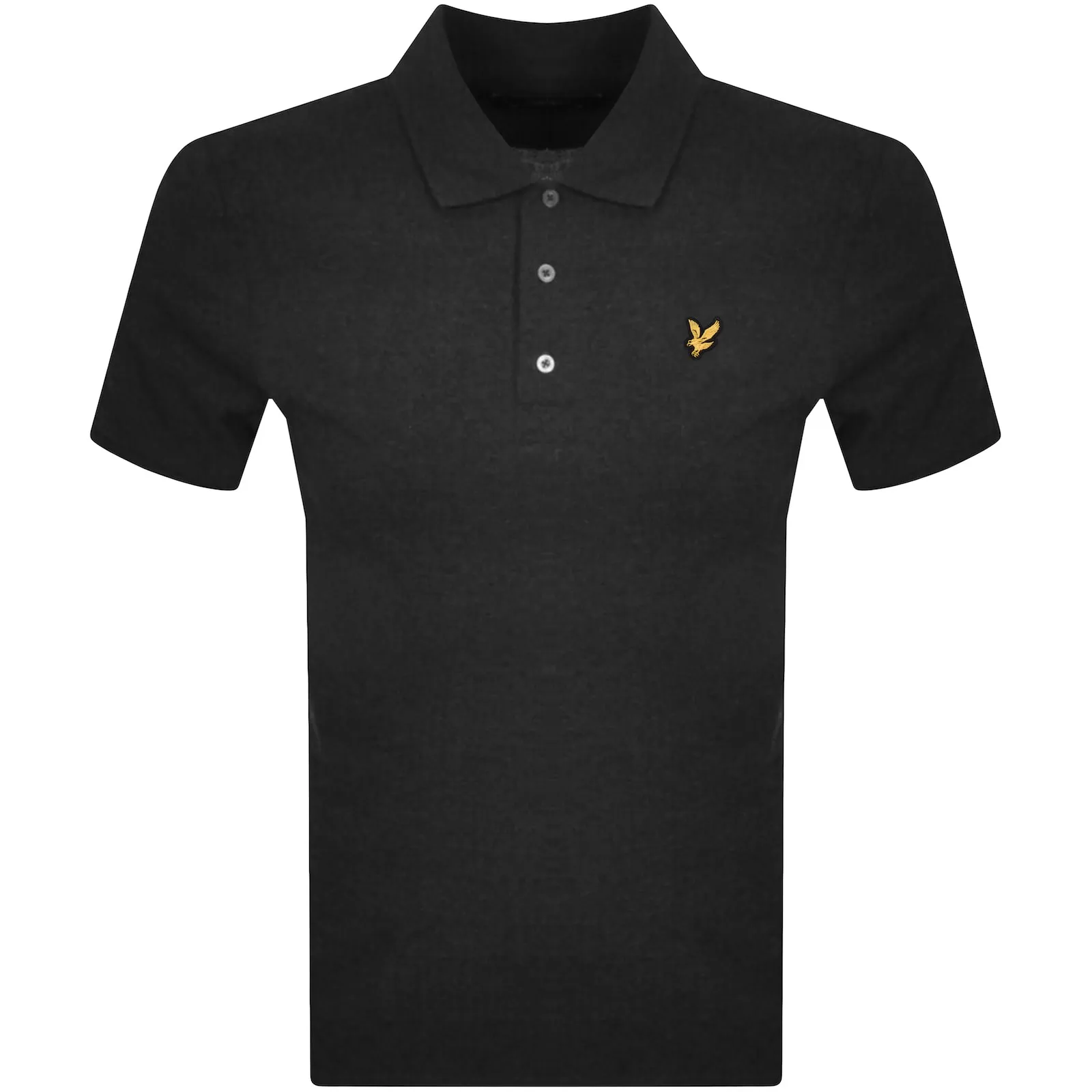 Lyle And Scott Short Sleeved Polo T Shirt Grey