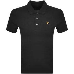 Lyle And Scott Short Sleeved Polo T Shirt Grey