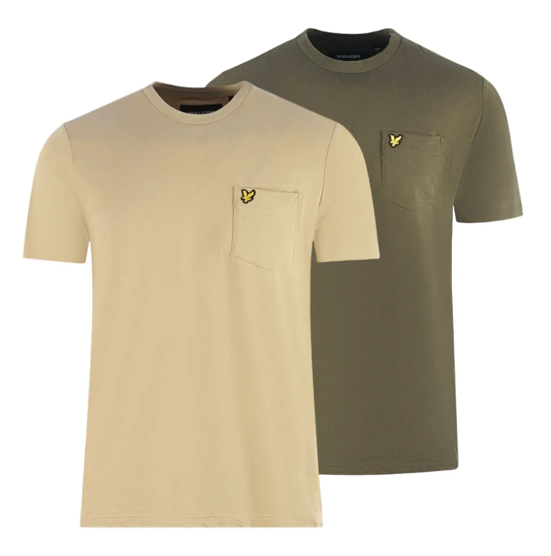 Lyle and Scott Tonal Pocket T-shirt