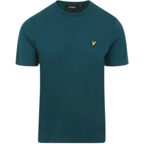 Lyle Scott Brand Chest Logo Apres Navy T Shirt