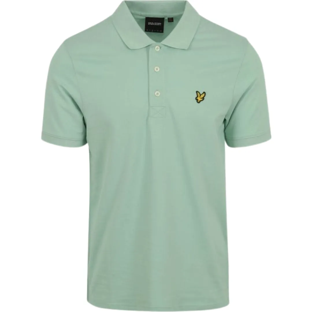 Lyle Scott Light Green Plain Polo Shirt