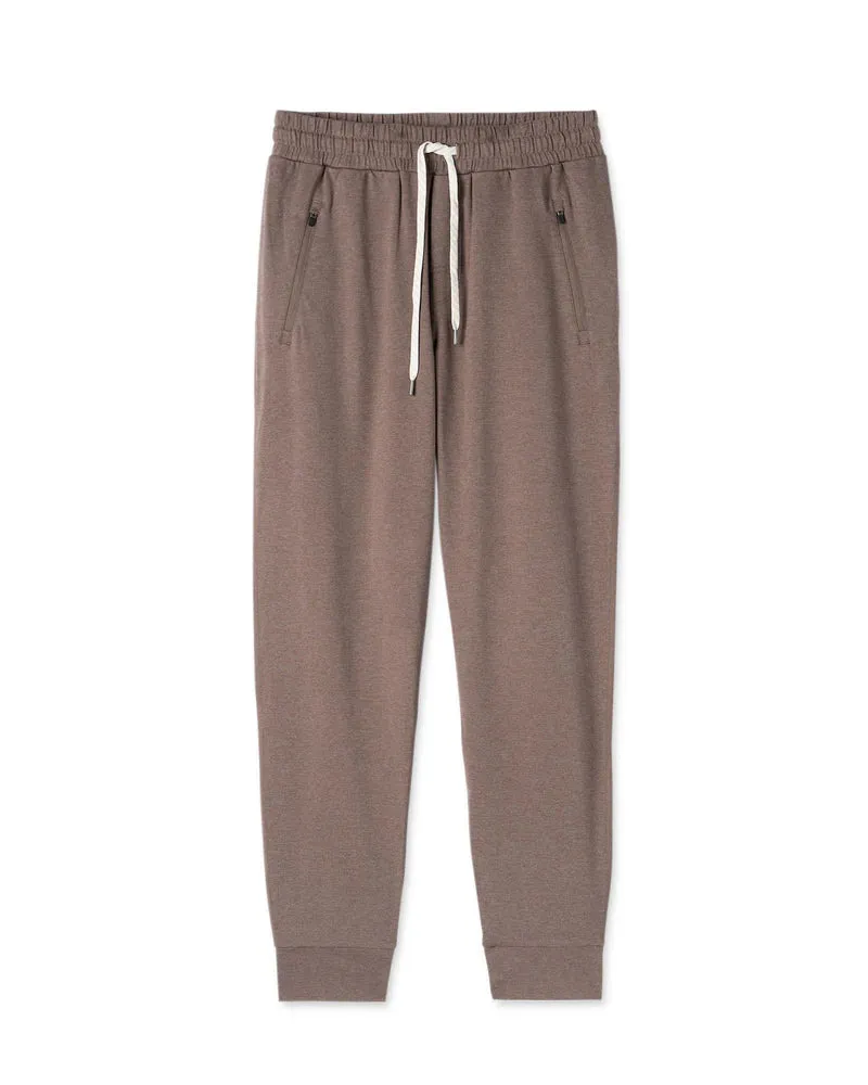 M Ponto Performance Jogger- Fossil Heather