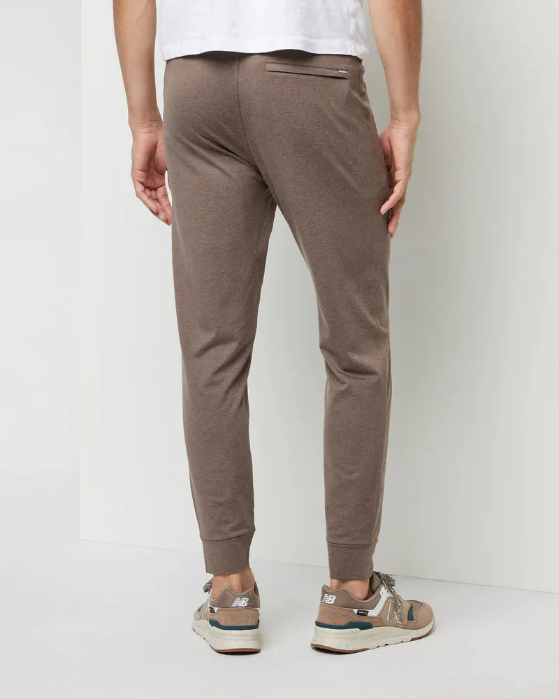 M Ponto Performance Jogger- Fossil Heather