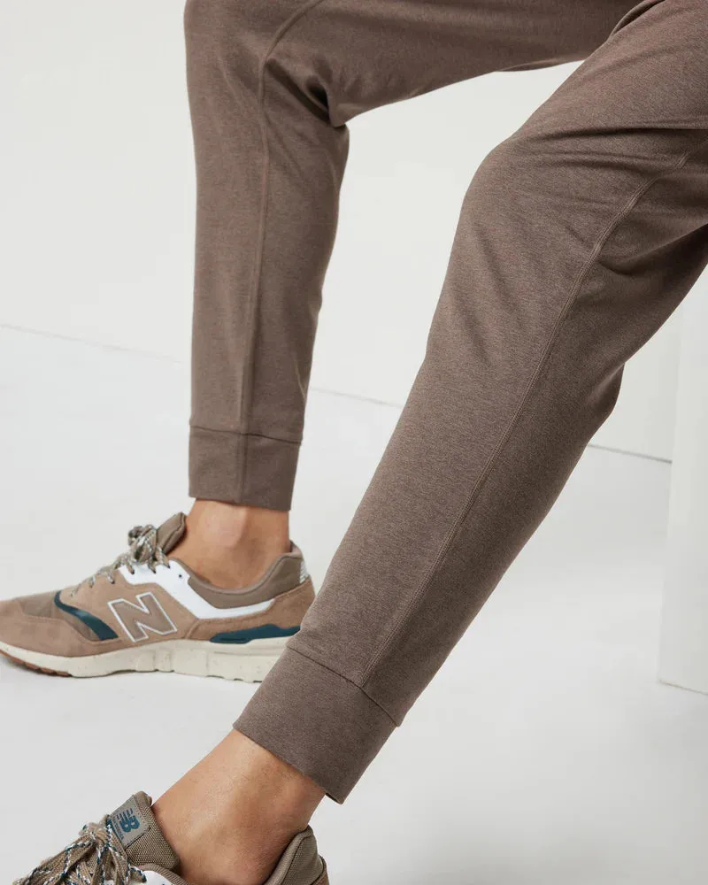 M Ponto Performance Jogger- Fossil Heather