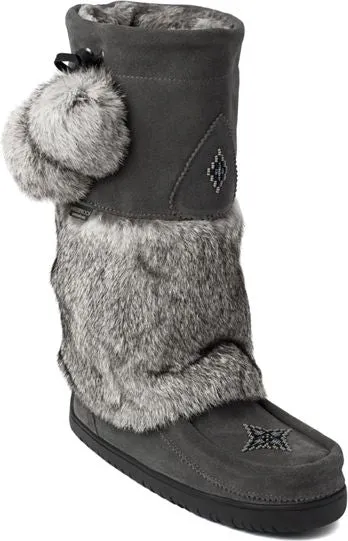 Manitobah Mukluks Snowy Owl Waterproof Charcoal