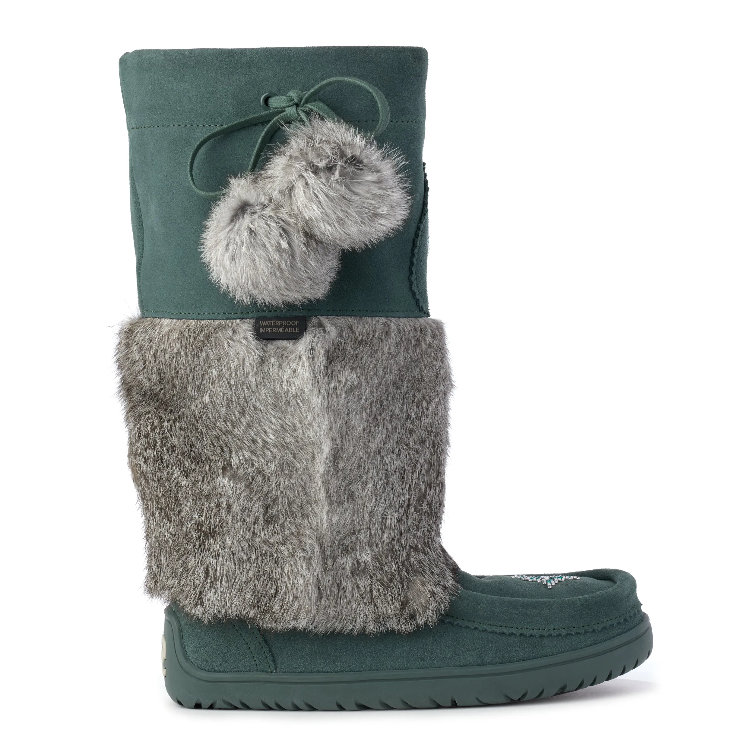 Manitobah Mukluks Snowy Owl wp Sage