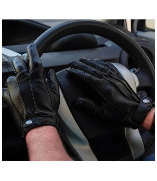 Men's Leather Driving Gloves