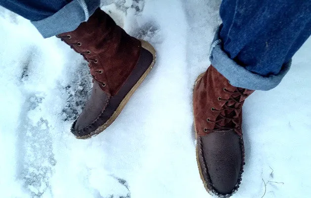 Men's 13 Sheepskin Snowshoe Mukluks