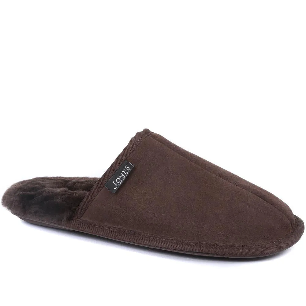 Men's Sheepskin Lined Slippers - DALBY / 319 282