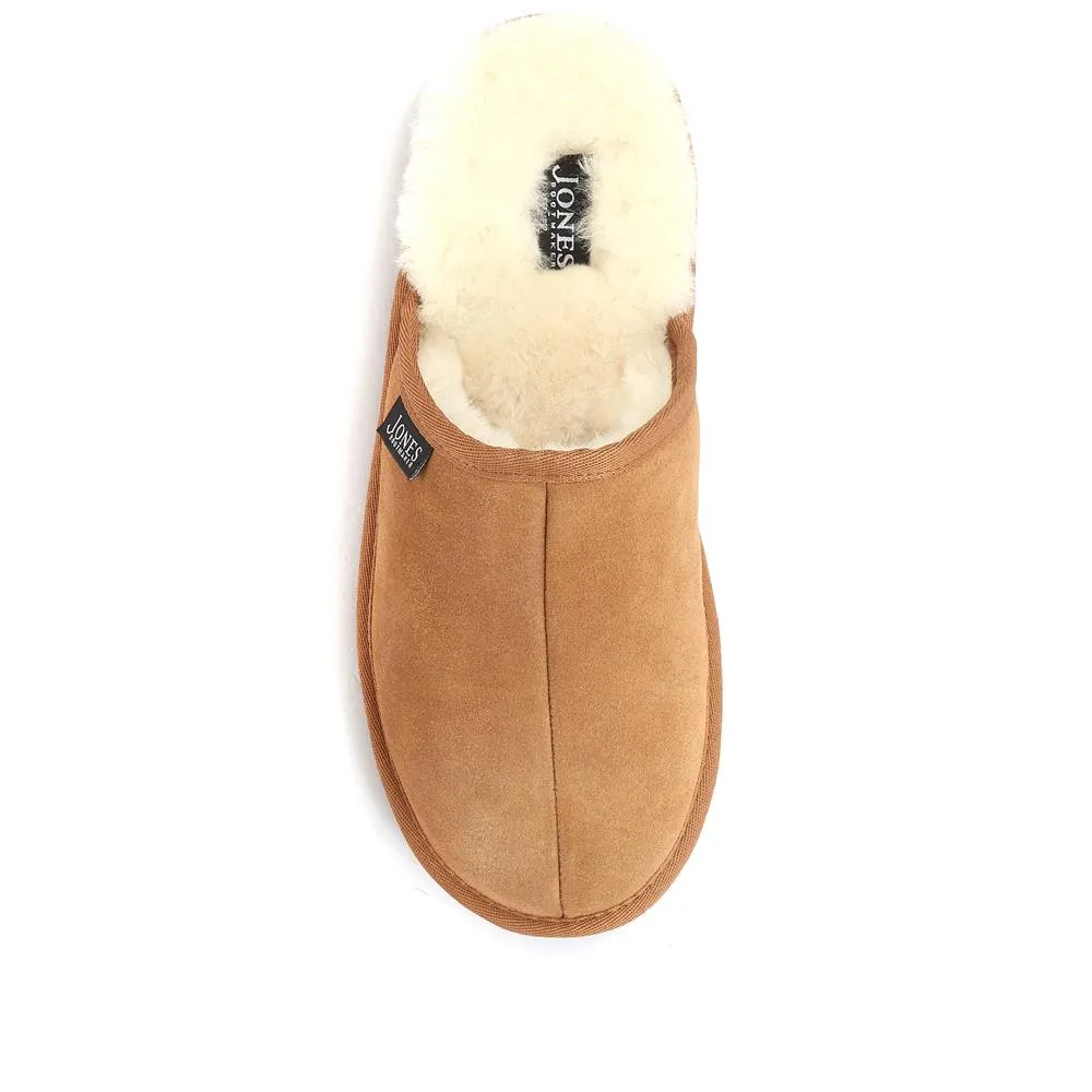 Men's Sheepskin Lined Slippers - DALBY / 319 282