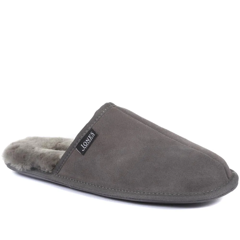 Men's Sheepskin Lined Slippers - DALBY / 319 282