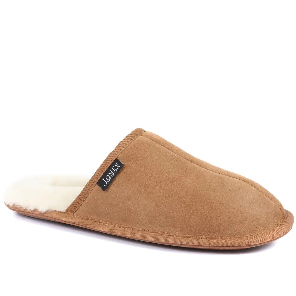 Men's Sheepskin Lined Slippers - DALBY / 319 282