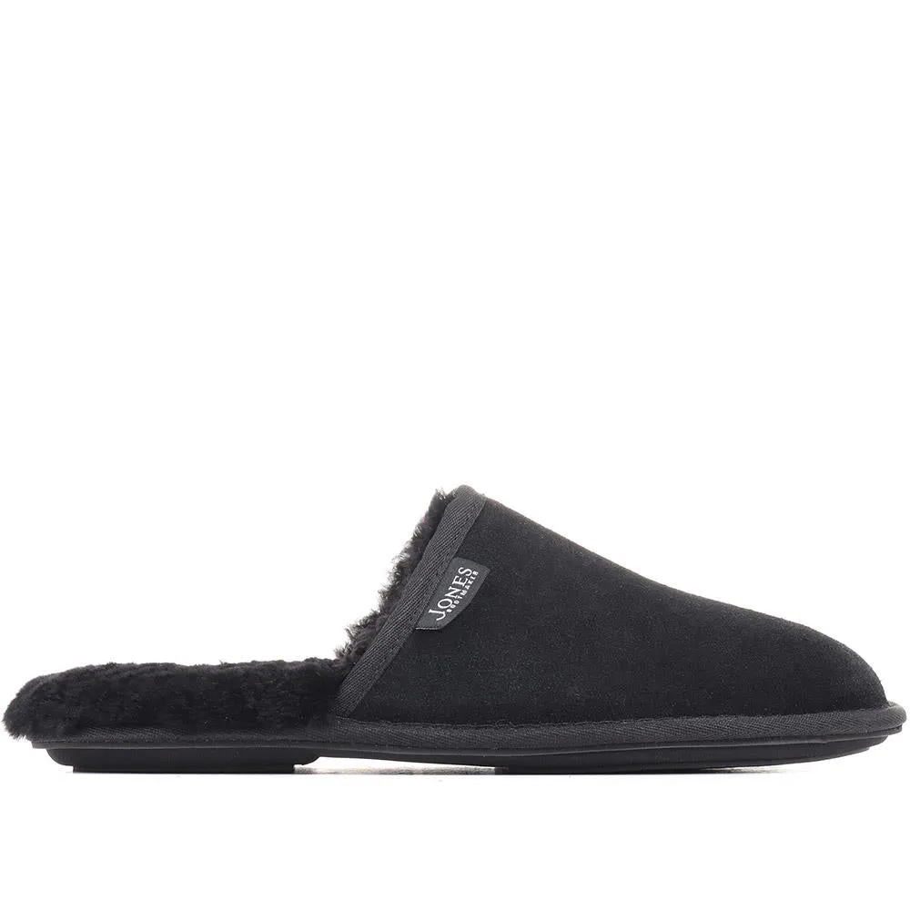 Men's Sheepskin Lined Slippers - DALBY / 319 282